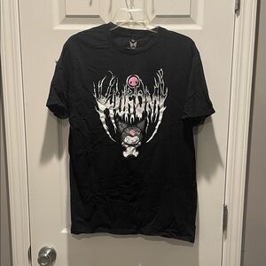 Black Kuromi Sanrio Graphic Tee